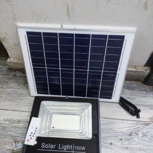 150 Watts Solar Flood Light with Sensor
