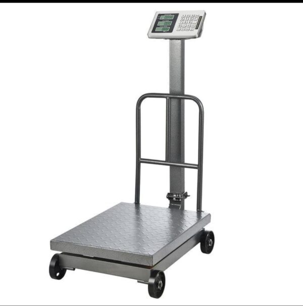 600kg Platform Digital Weigh Scale With Wheels