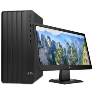 New HP Pro Tower 290 G9 Intel Core i7 12th Gen 8GB RAM 512GB SSD 22 Inch HD Monitor Business Desktop