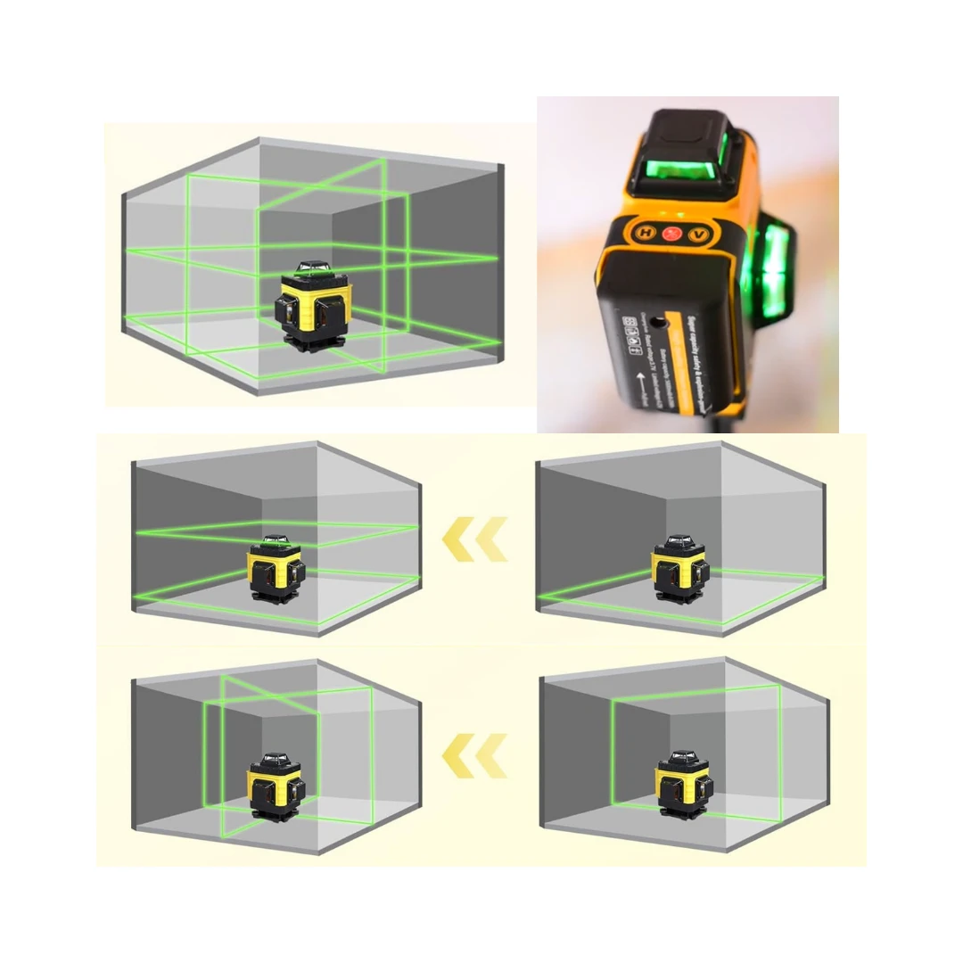 Laser video lines
